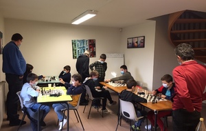 1er tournoi interne jeunes de moins de 15 ans : concentration au rendez-vous ! 