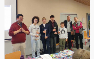4ème Grand prix d’échecs de Trélazé : des joueurs du TEC se distinguent !