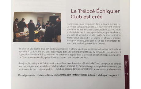 Le TEC à l'honneur dans Infoville