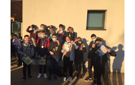 1ère compétition officielle du TEC : 1ères médailles et les honneurs de la presse !