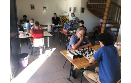 Tournoi de blitz de fin d'année avec le champion départemental 2022  de blitz