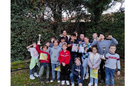 1ère participation du TEC au championnat départemental individuel jeunes : 5 sélectionnés pour la phase régionale !