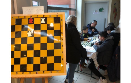 Echiquiers en fête au centre Jean Gueguen 
