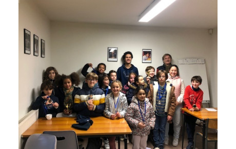 Mini tournoi pupilles, poussins et petits poussins du 10 décembre 2022 : un sans faute de Victor Gosseaume (saperlipopette)!