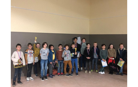 Quelle fierté : 100% du podium occupé par les joueurs du TEC  !