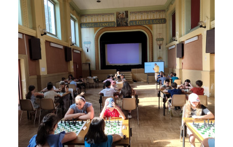 1er tournoi d'échecs de l'école de la Maraichère : un coup de maître !